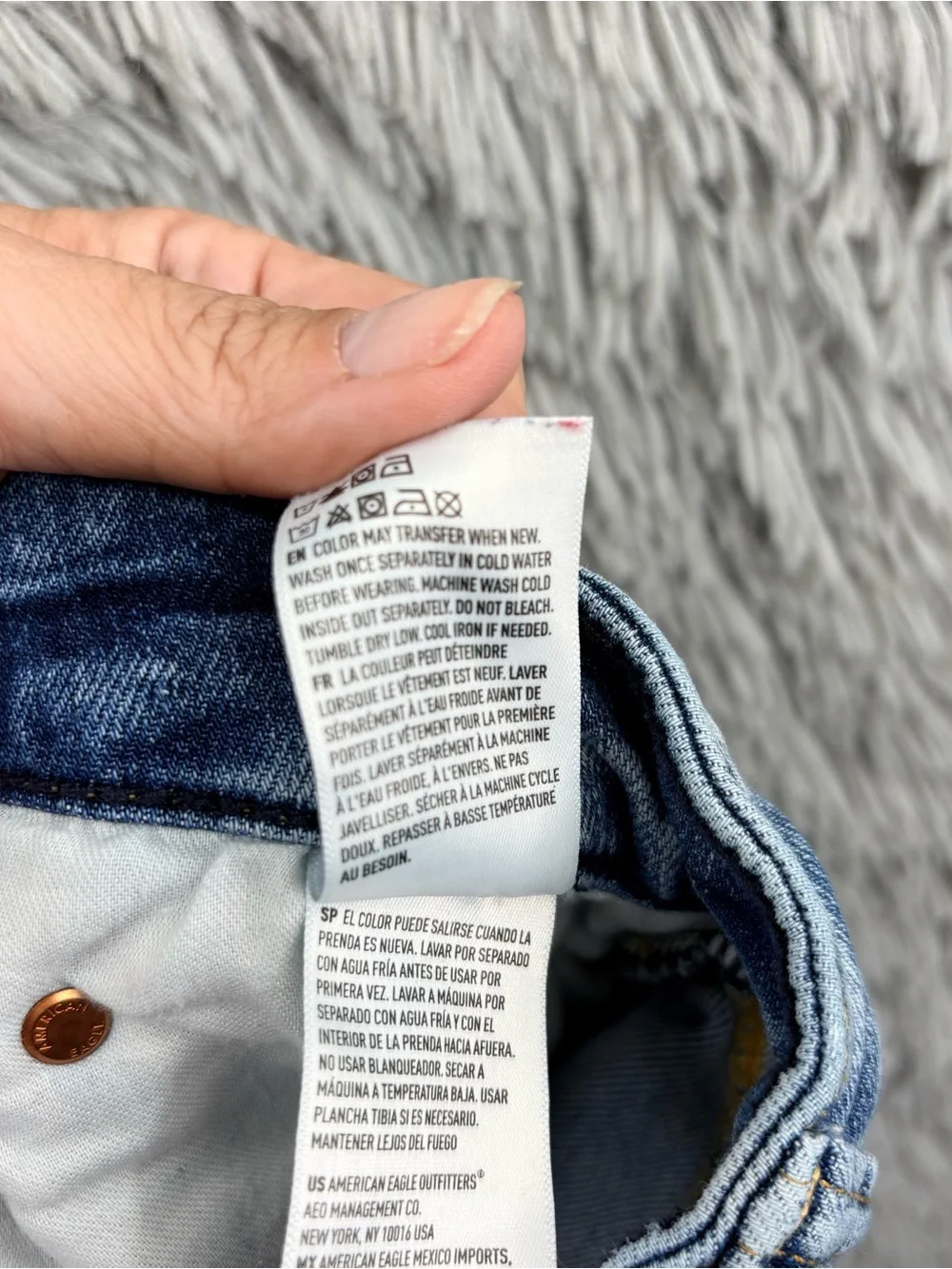 American Eagle Jeans Mens 29 Blue Air Flex Mid Rise Light Wash Athletic Fit